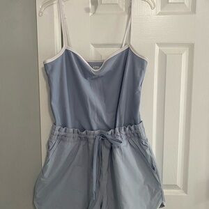 Abercrombie & Fitch Light Blue Romper